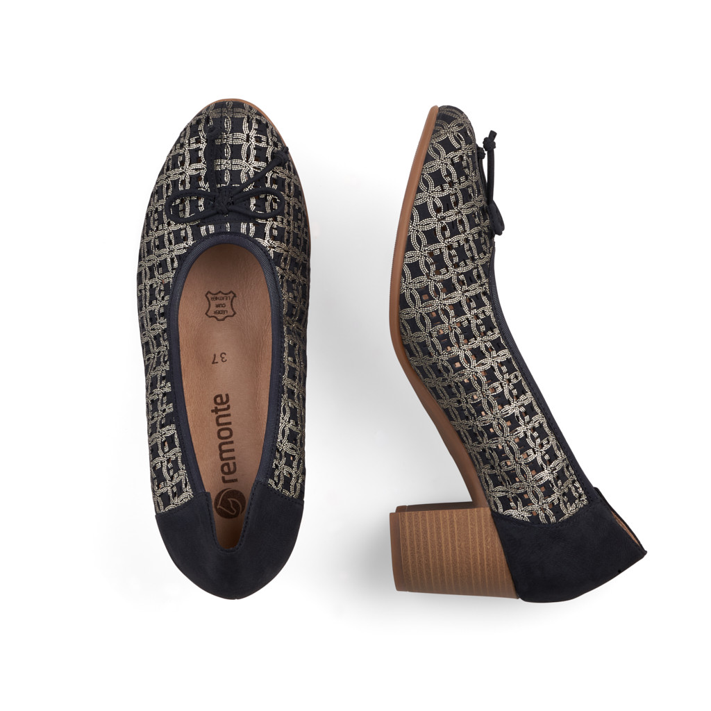 detail Dámské lodičky REMONTE RIE-1016580-S9 modrá