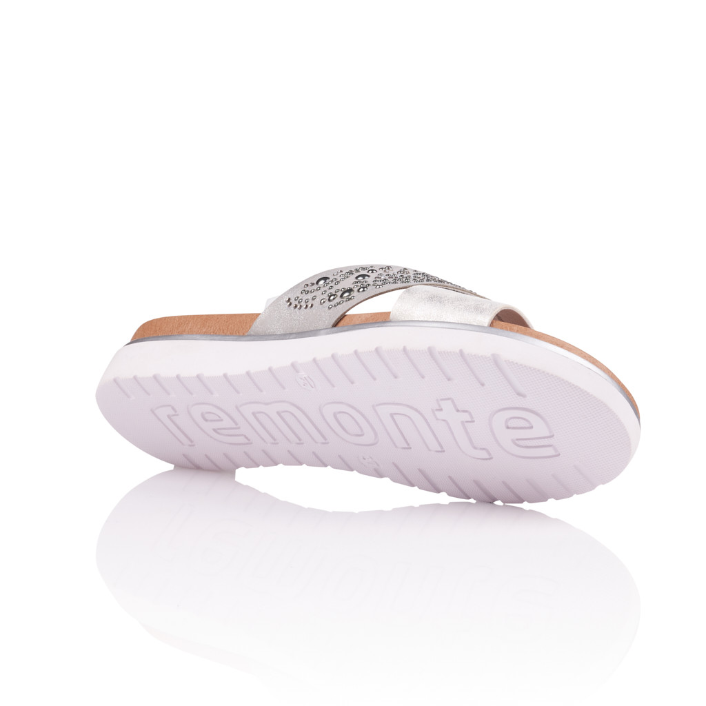 detail Dámské nadměrné nazouváky REMONTE D4050-90 SILBER/PLATIN F/S 9