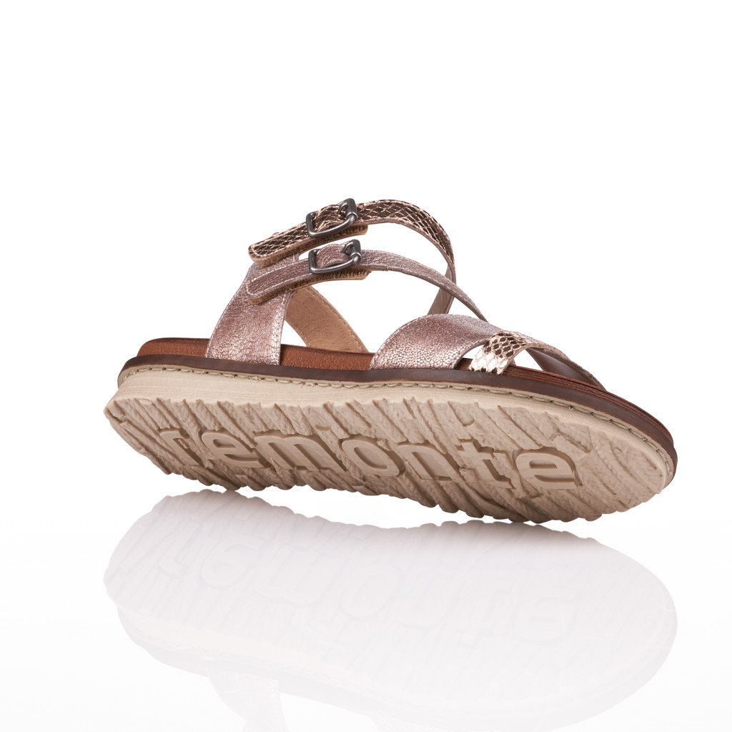 detail Dámské nadměrné sandály REMONTE R2750-31 ROSA F/S 9