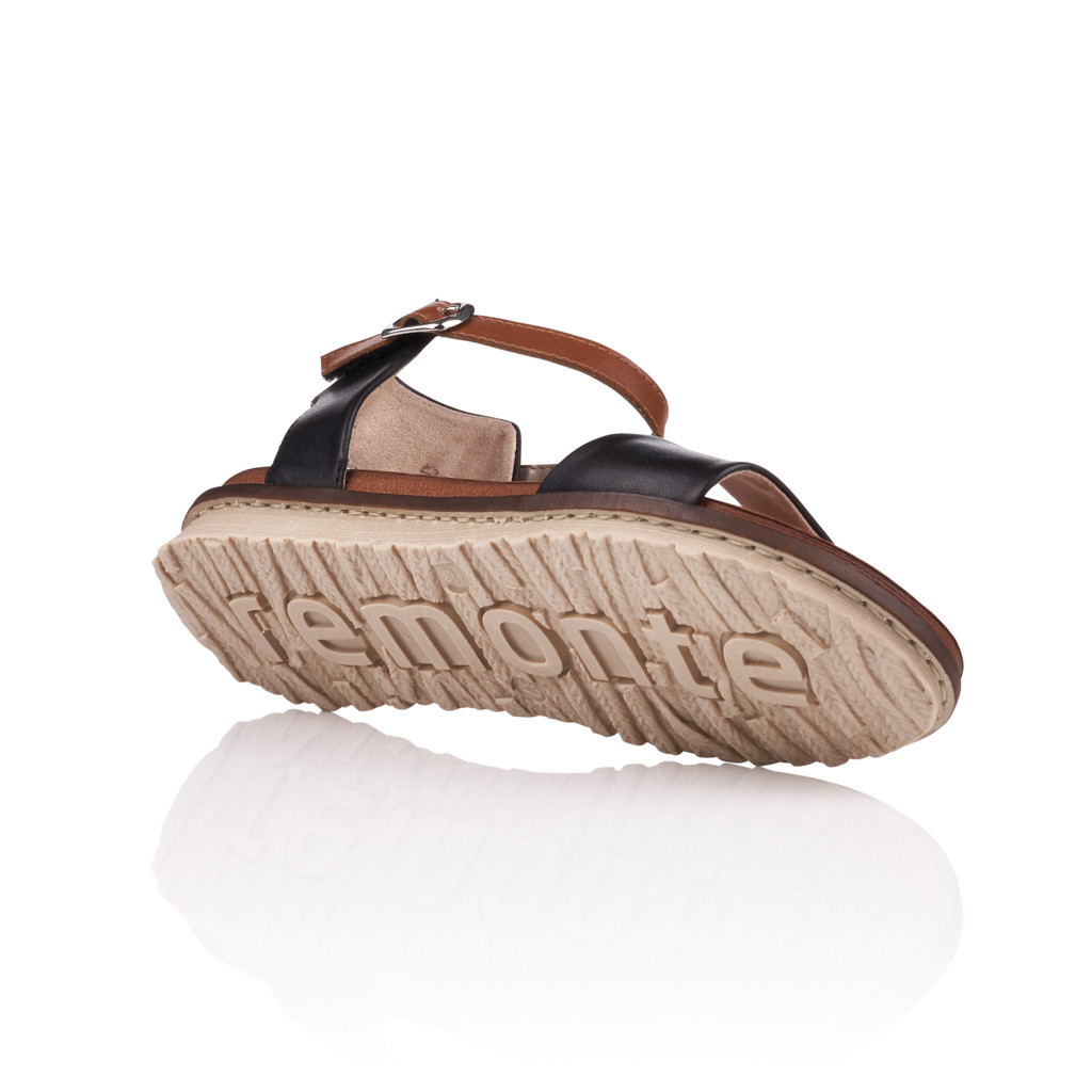 detail Dámské sandály REMONTE R2752-01 SCHWARZ KOMBI F/S 9