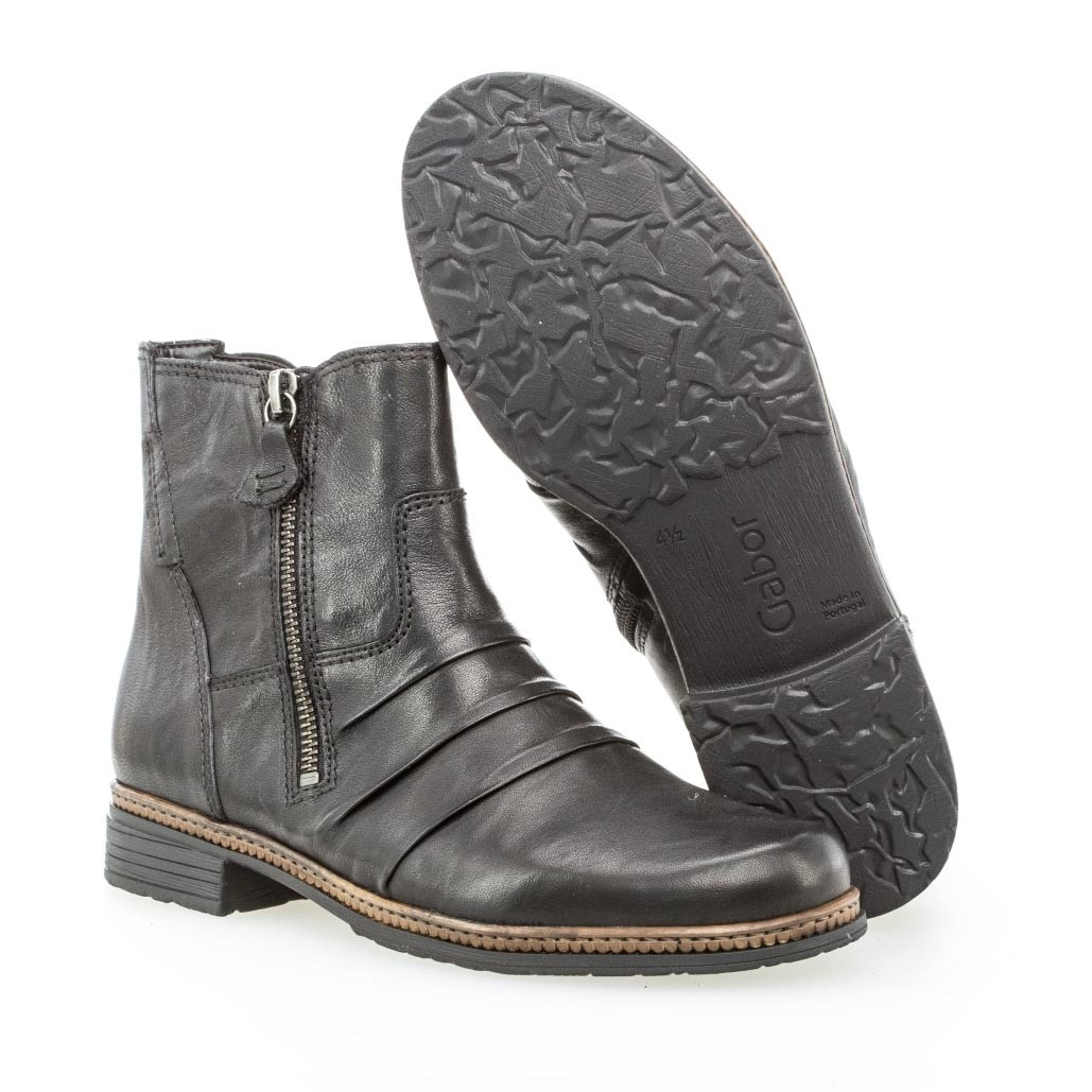 detail Dámská kotníková obuv GABOR 34.671.57 SCHWARZ H/W 9