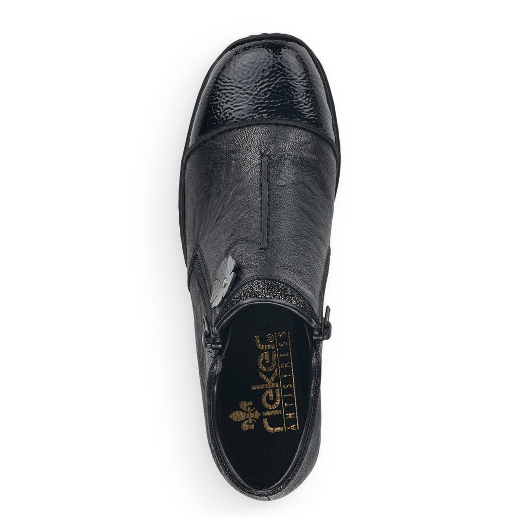 detail Dámská obuv RIEKER RIE-10301808-W1 černá