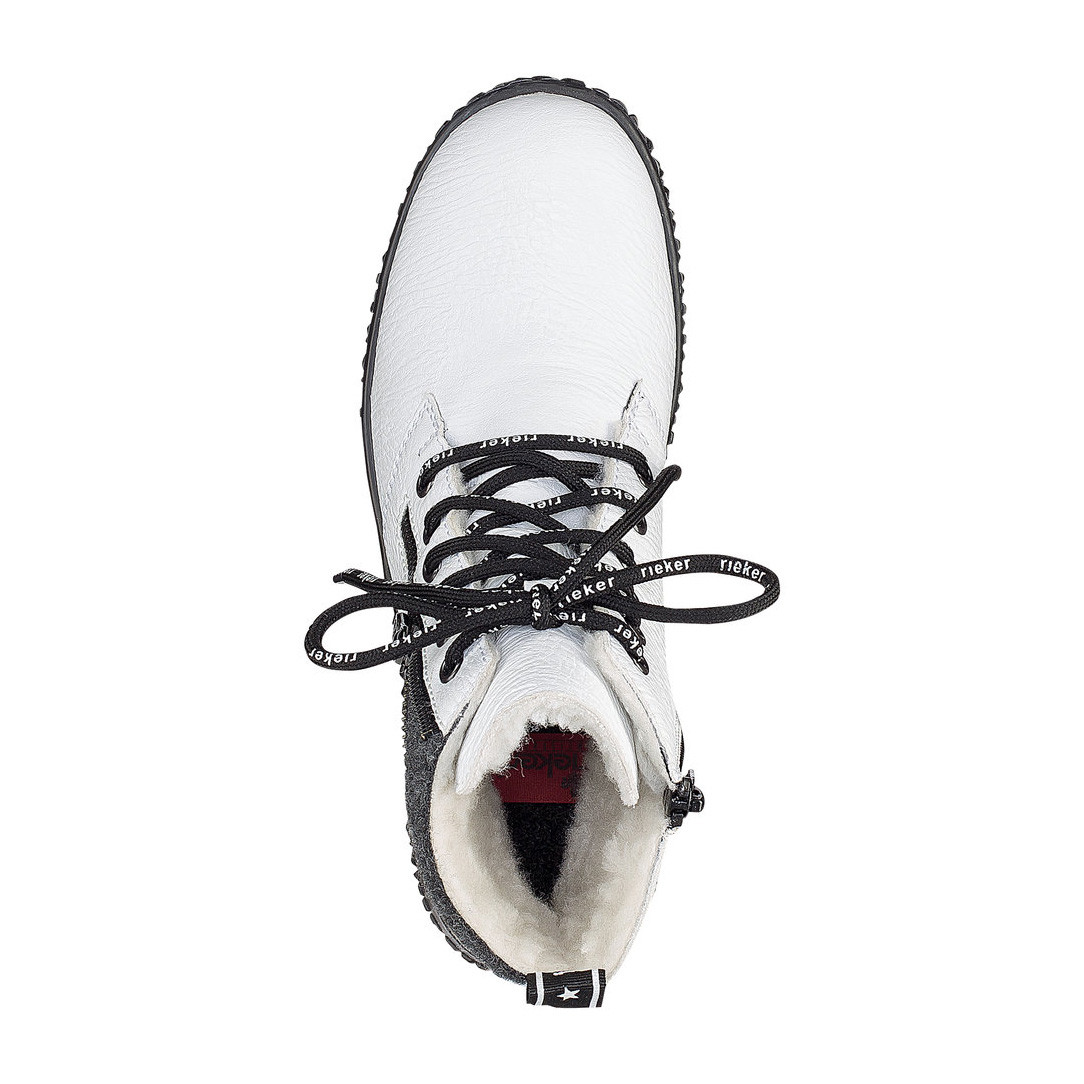 detail Dámská obuv RIEKER RIE-10300835-W1 bílá