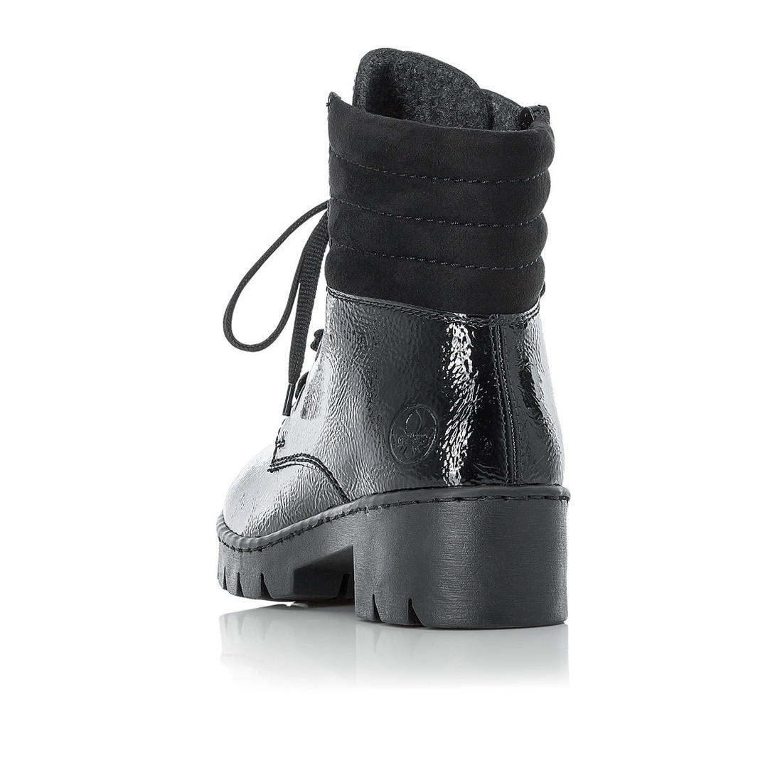 detail Dámská kotníková obuv RIEKER X5704-00 černá W0