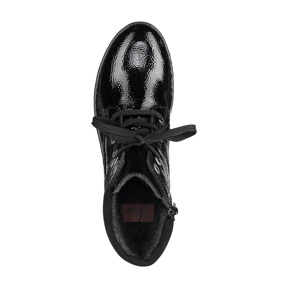 detail Dámská kotníková obuv RIEKER X5704-00 černá W0