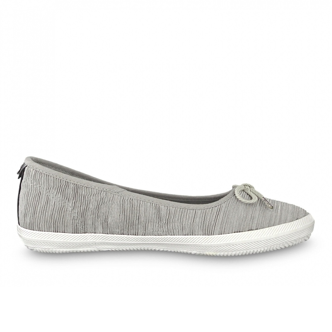 detail Dámské šedé baleríny TAMARIS 1-1-22112-22 GREY STRUCTURE 212
