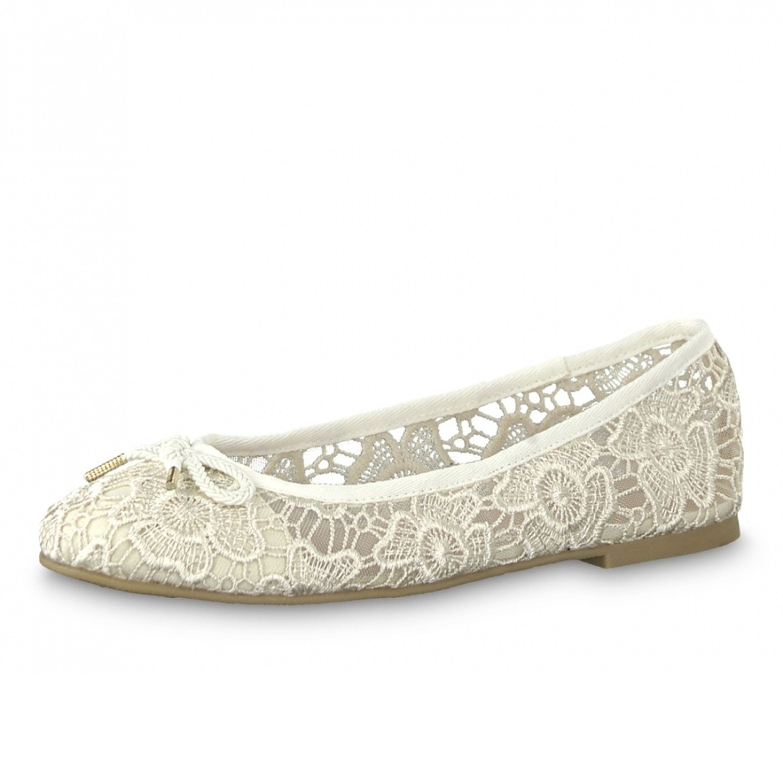 detail Dámská obuv TAMARIS 1-1-22142-22 IVORY MACRAMEE 419
