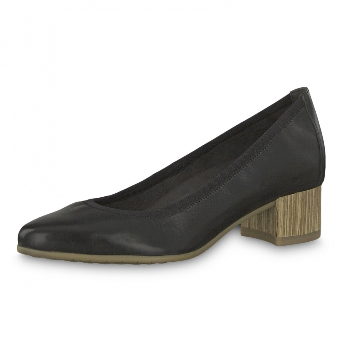 detail Dámská obuv TAMARIS 1-1-22307-22 BLACK LEATHER 003