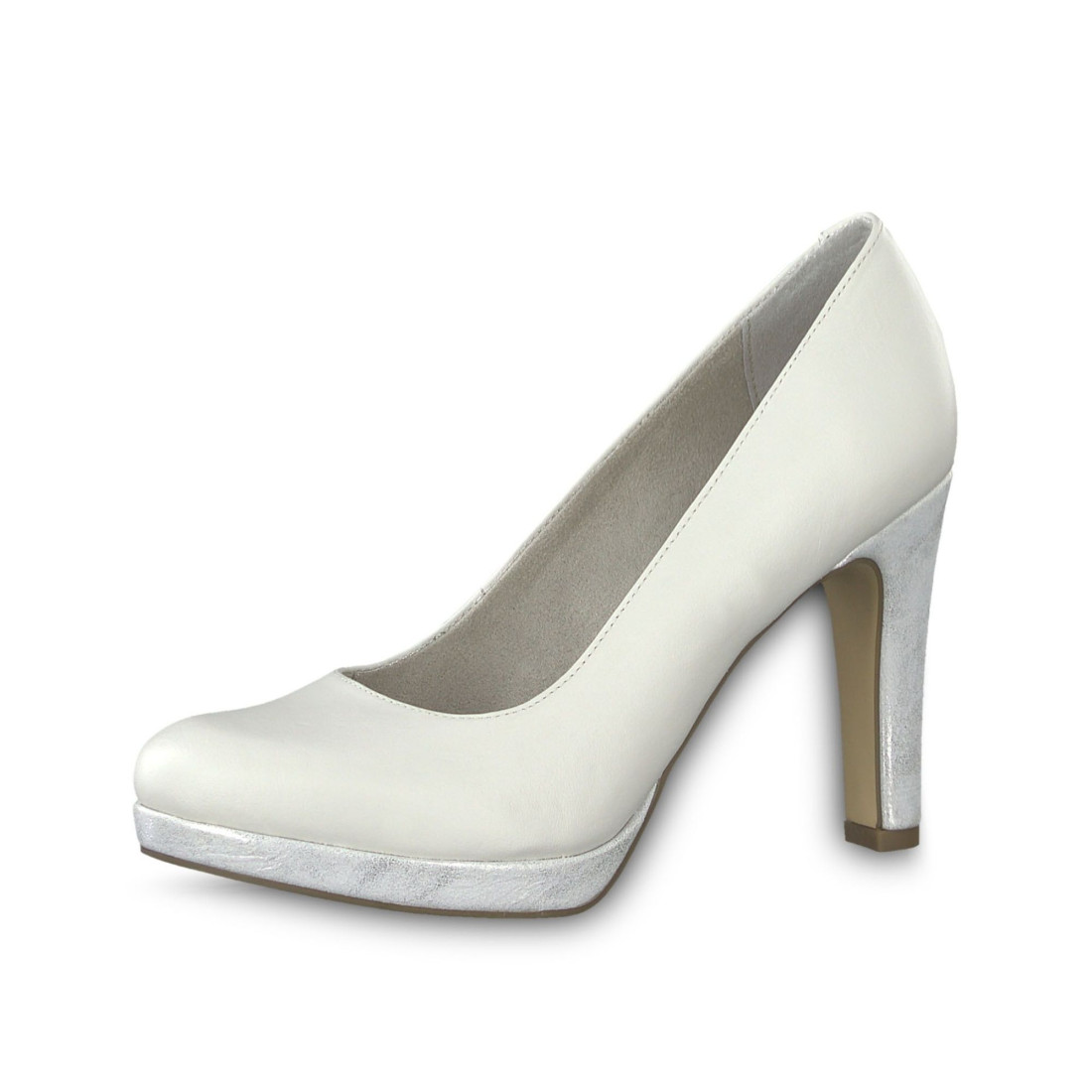 detail Dámské bílé lodičky TAMARIS 1-1-22477-22 OFFWHITE 109