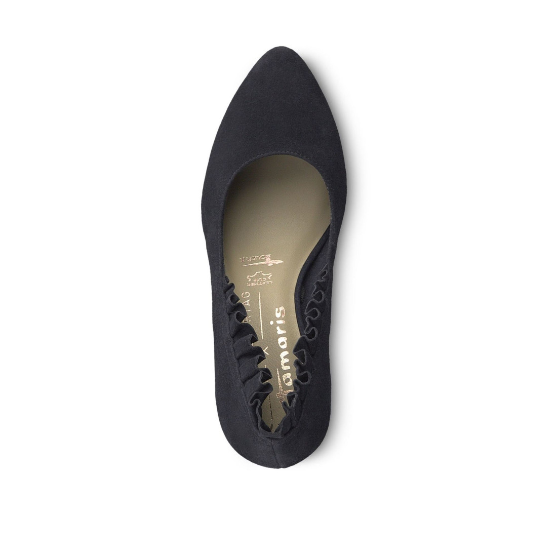 detail Dámská obuv Tamaris 1-1-22451-22 NAVY SUEDE 806