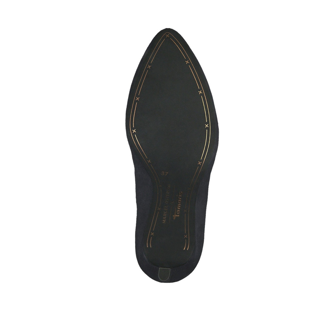 detail Dámská obuv Tamaris 1-1-22451-22 NAVY SUEDE 806
