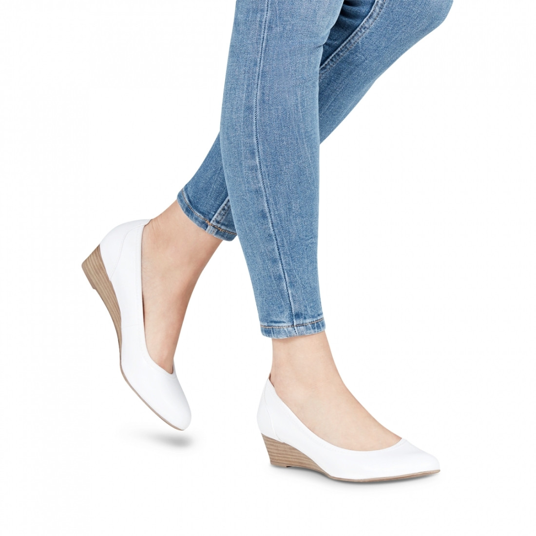 detail Dámské lodičky Tamaris TAM-1016741-S9 bílá