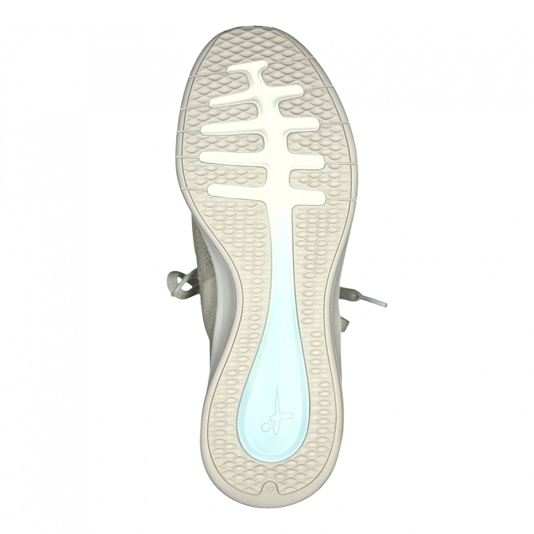 detail Dámské šedé tenisky TAMARIS 1-1-23705-22 STONE 205