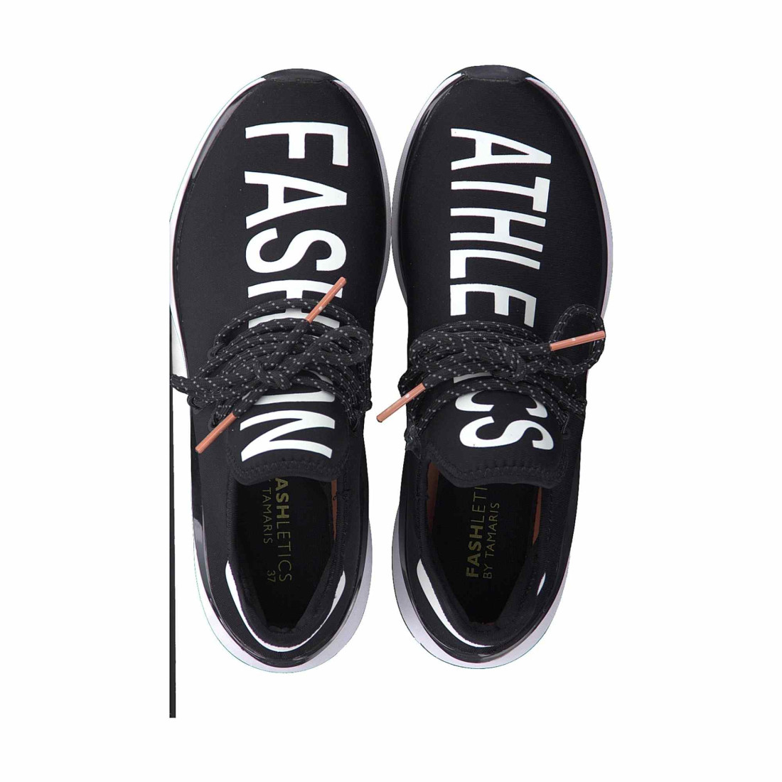 detail Dámské černé tenisky TAMARIS 1-1-23702-22 BLACK 001