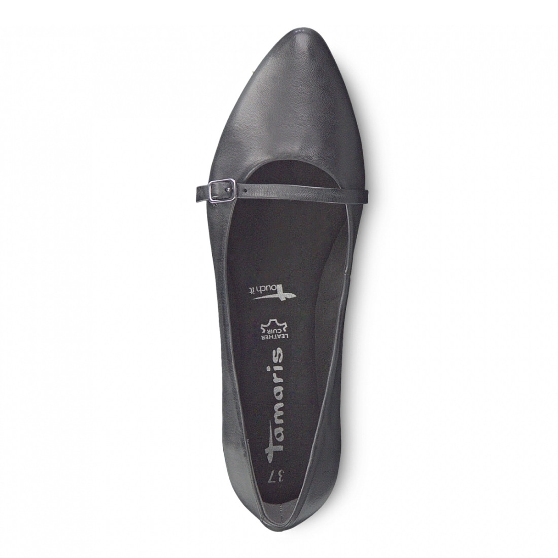 detail Dámská obuv TAMARIS 1-1-24234-22 BLACK LEATHER 003