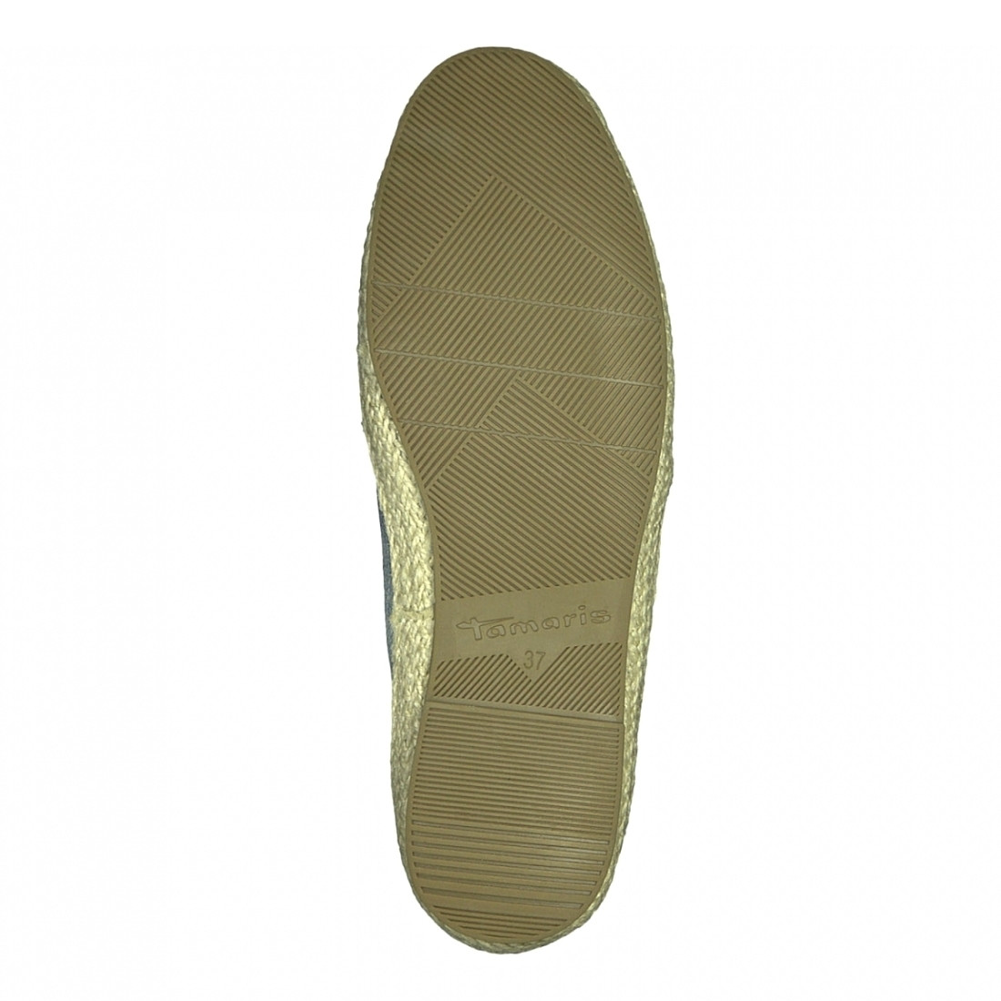 detail Dámské modré baleríny TAMARIS 1-1-24608-22 DENIM 802
