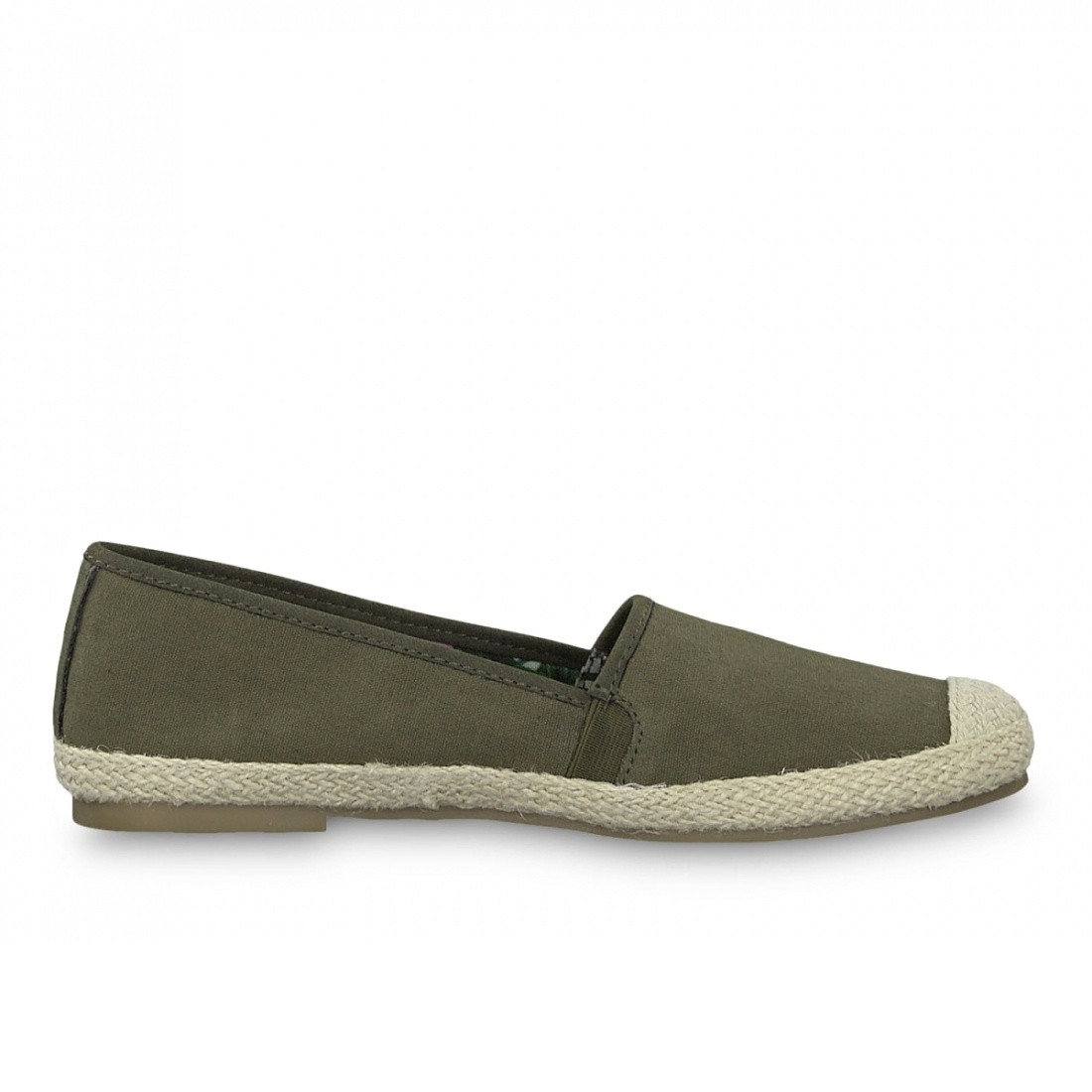 detail Dámské zelené baleríny TAMARIS 1-1-24608-22 KHAKI 707