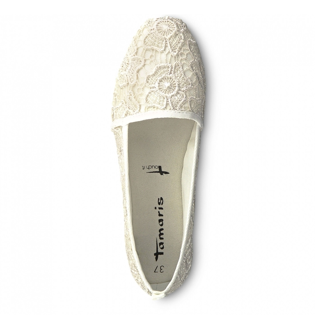 detail Dámské baleríny TAMARIS TAM-1016877-S9 béžová