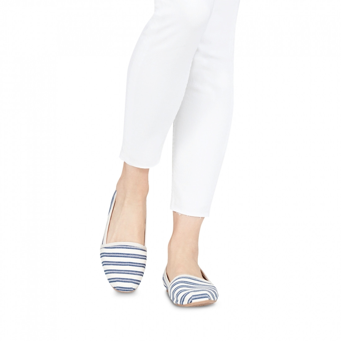 detail Dámské modré baleríny TAMARIS 1-1-24668-22 NAVY STRIPES 865