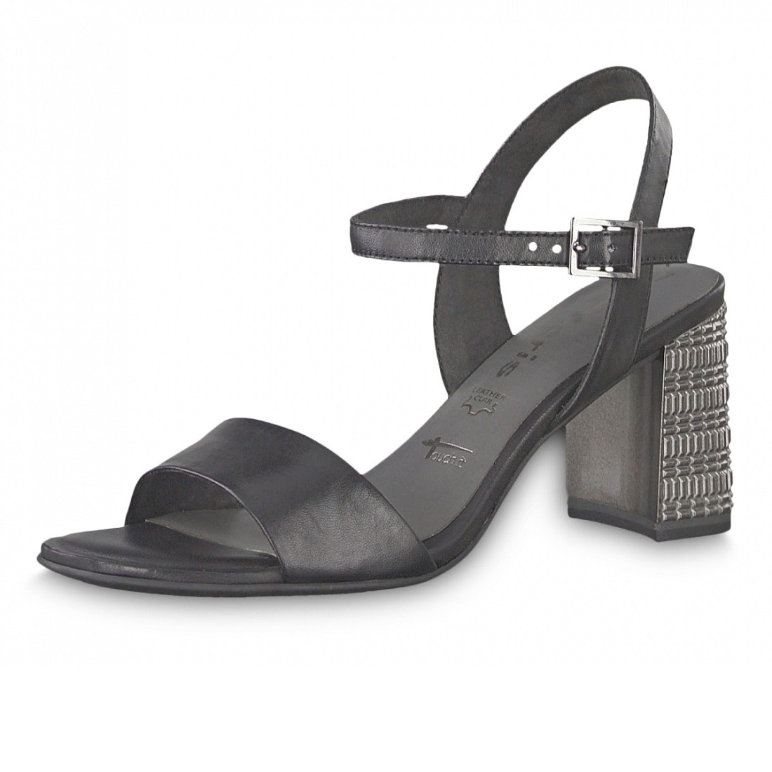 detail Dámské sandály TAMARIS 1-1-28359-22 BLACK LEATHER 003