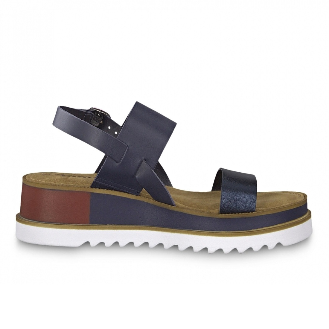 detail Dámské sandály TAMARIS 1-1-28226-22 NAVY/NAVY MET. 881