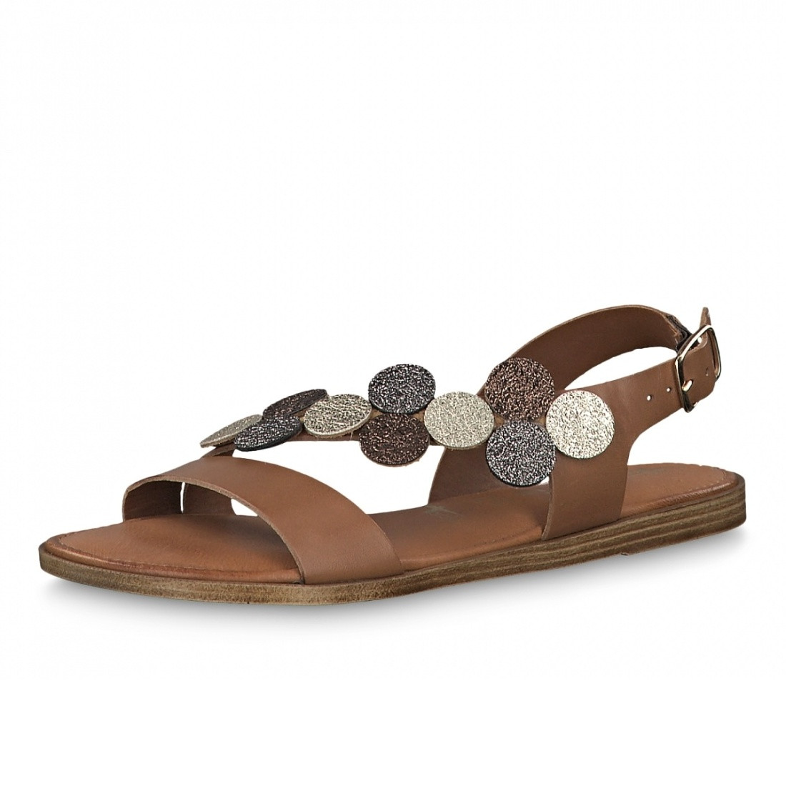 detail Dámské sandály TAMARIS TAM-1026346-S9 hnědá