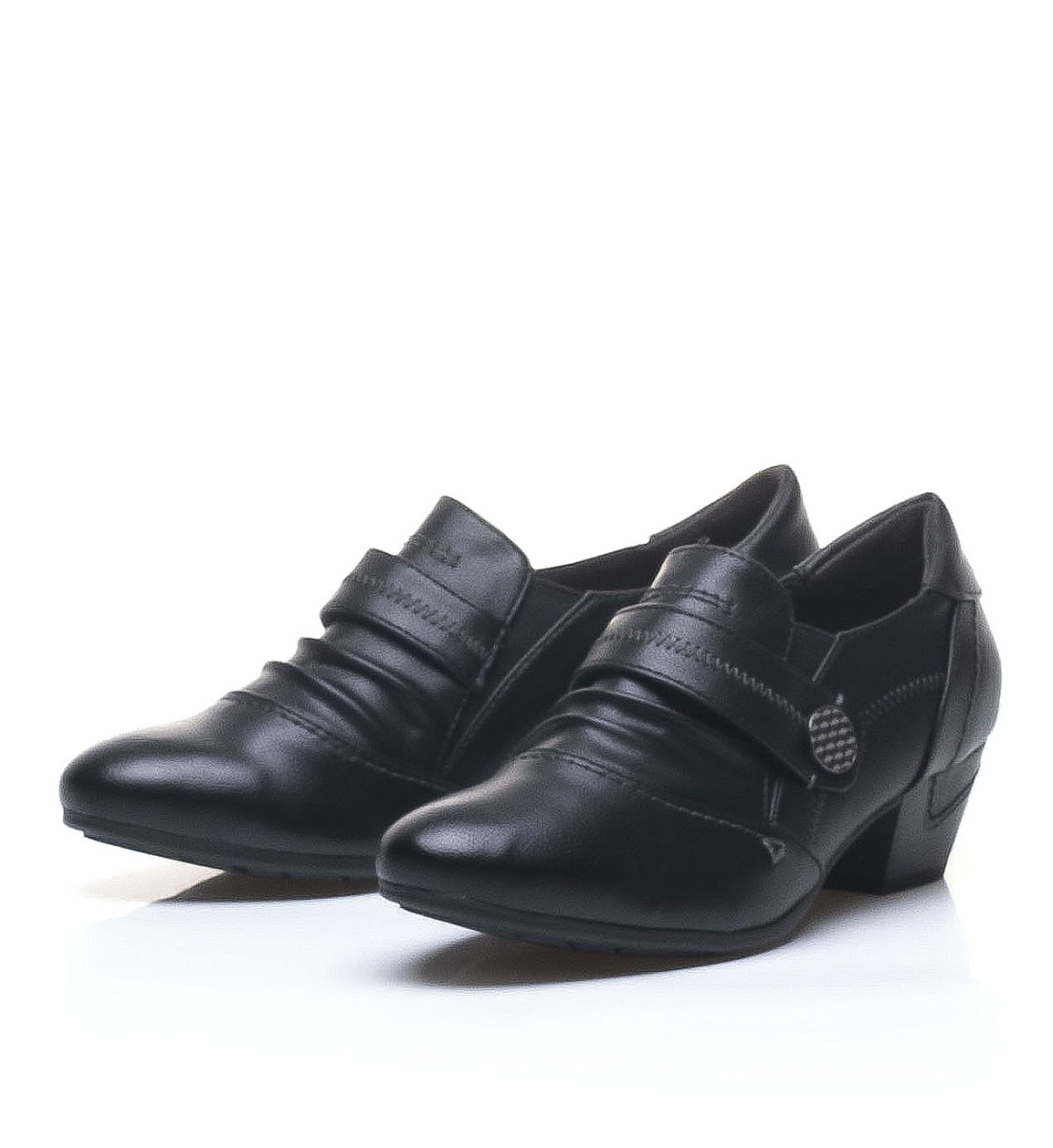 detail Dámské polobotky JANA 8-8-24365-24 BLACK 001 S0