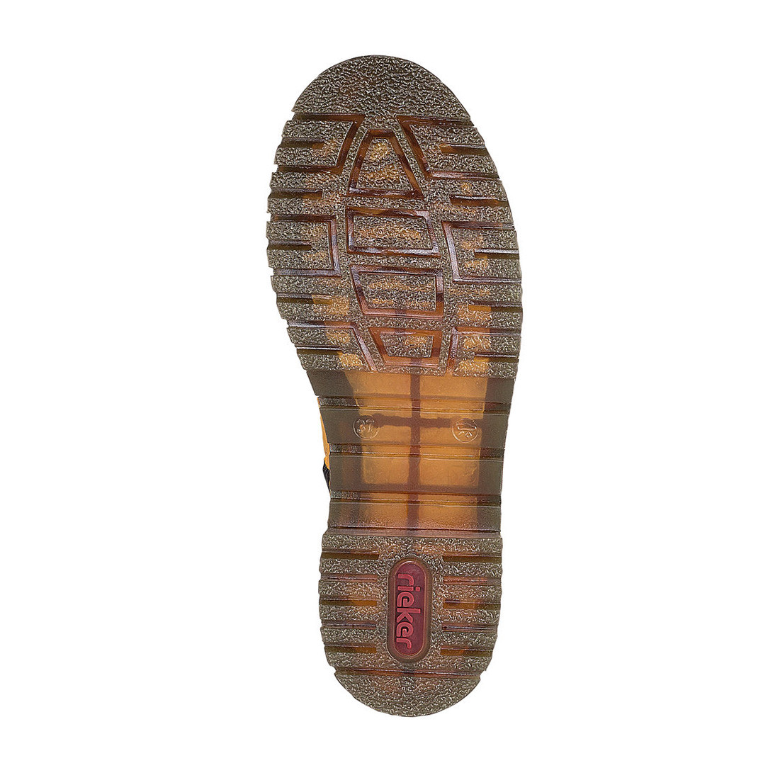 detail Dámská obuv RIEKER RIE-10300770-W1 žlutá