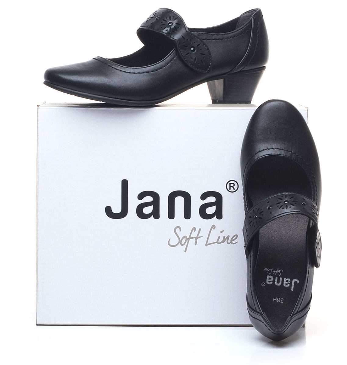 detail Dámské lodičky JANA 8-8-24360-24 BLACK 001 S0