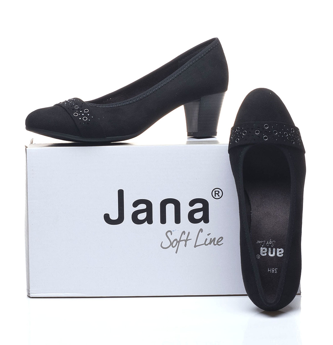 detail Dámské lodičky JANA 8-8-22466-24 BLACK 001 S0