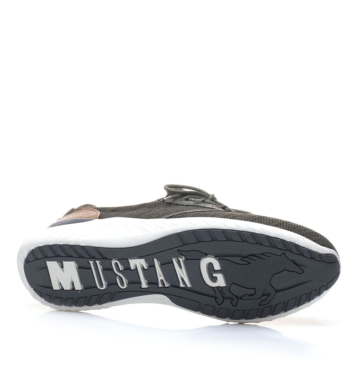 detail Pánské tenisky MUSTANG MUS-1018648-S2 zelená