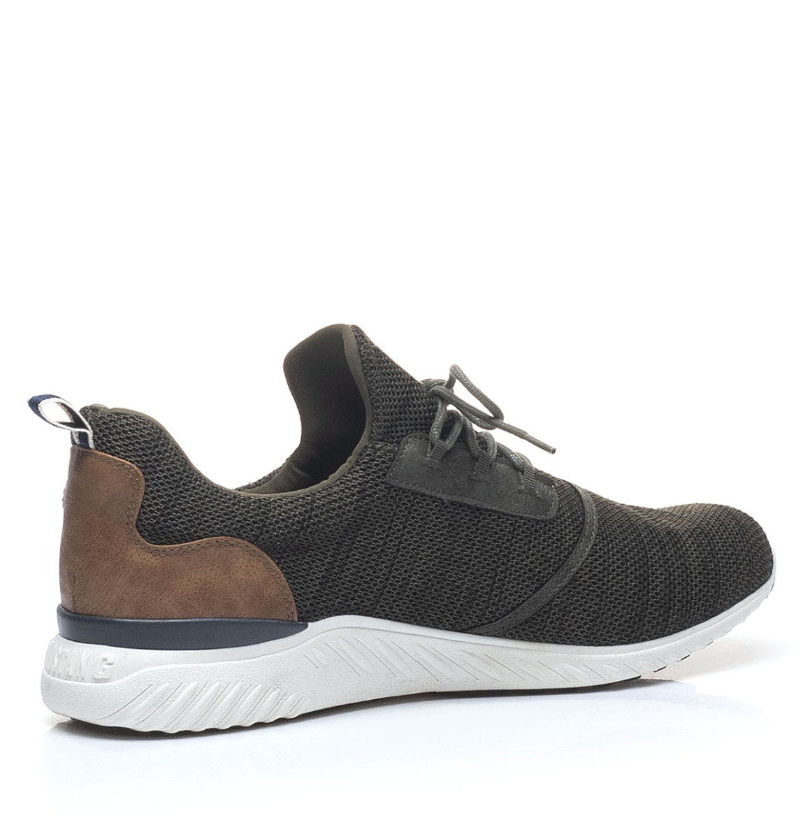 detail Pánské tenisky MUSTANG MUS-1018648-S2 zelená