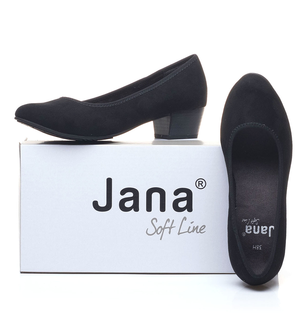 detail Dámské lodičky JANA 8-8-22361-24 BLACK 001 S0
