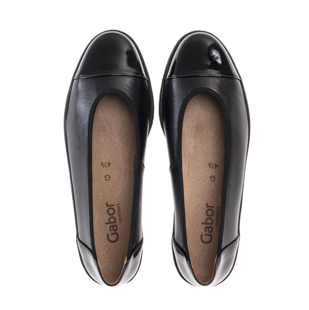 detail Dámské baleríny GABOR GAB-1017423-W9 černá