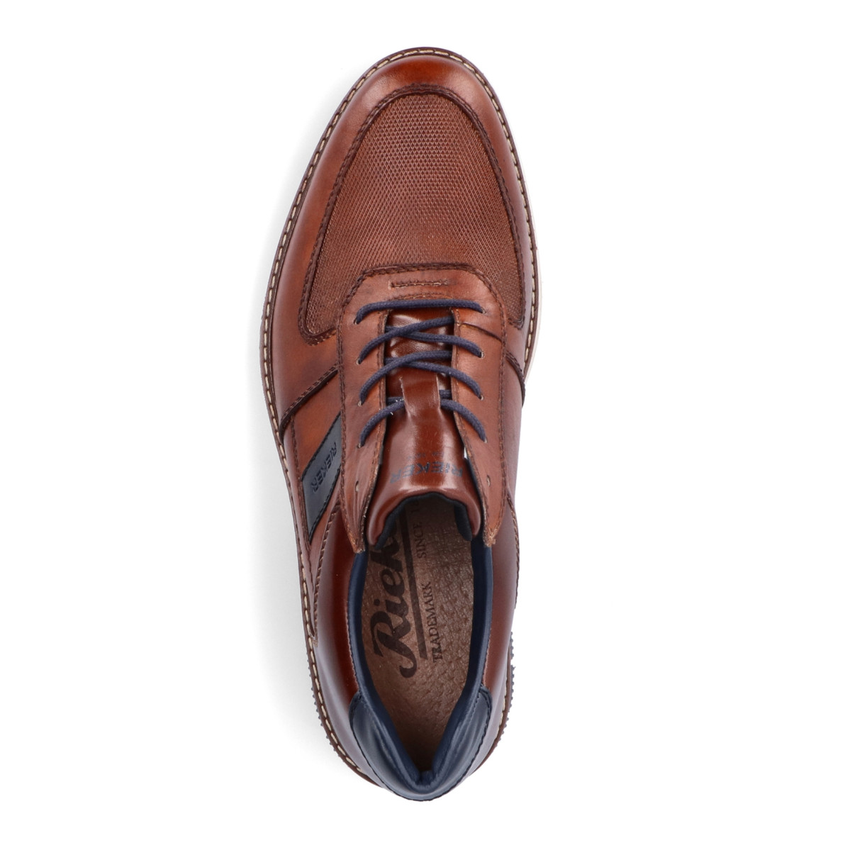 detail Pánské polobotky RIEKER RIE-10103628-S3 hnědá