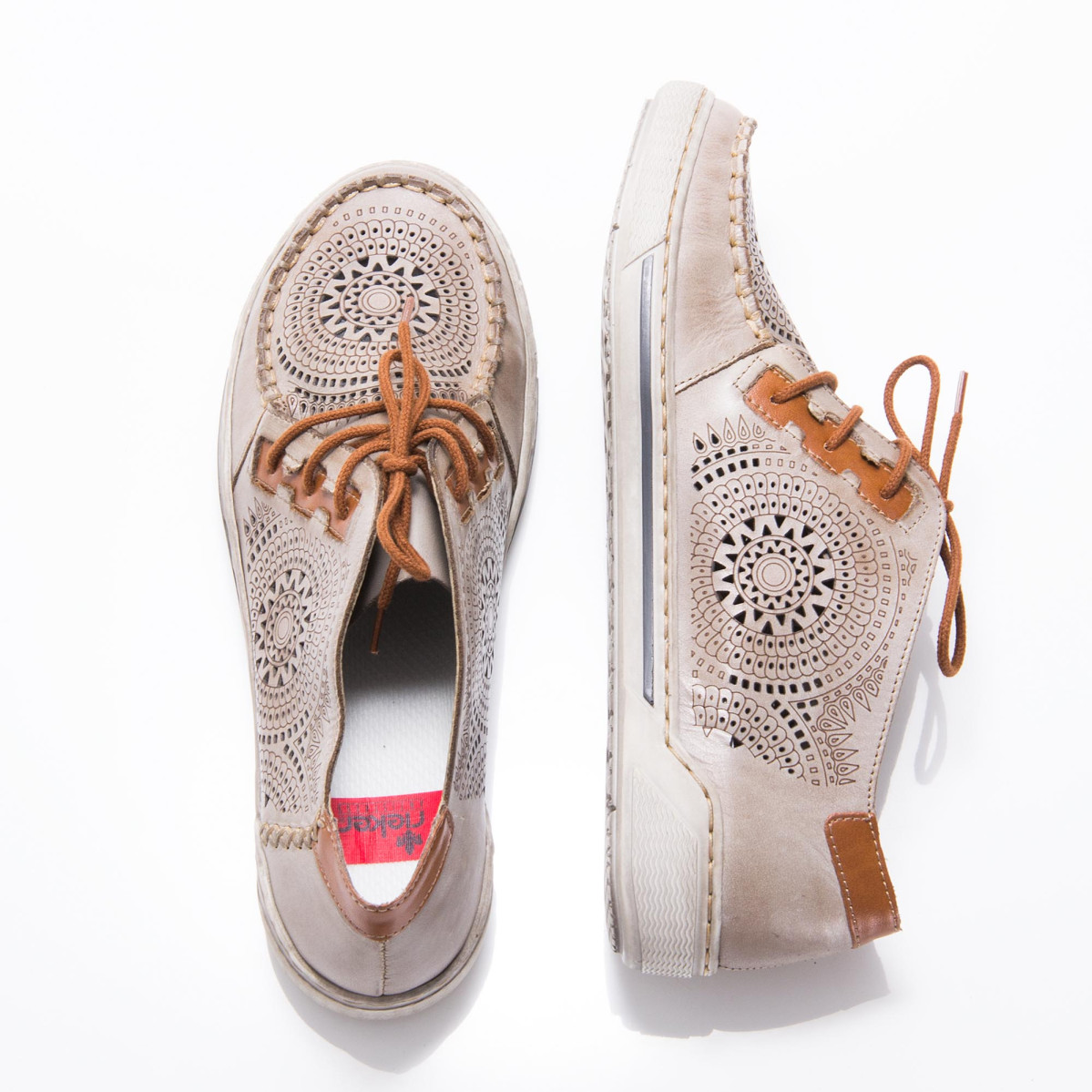 detail Dámská obuv RIEKER 42443-62 BEIGE F/S 9