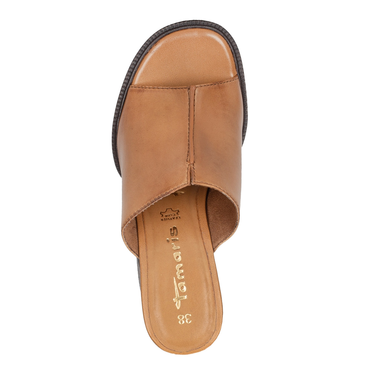 detail Dámské nazouváky TAMARIS TAM-10202649-S3 hnědá