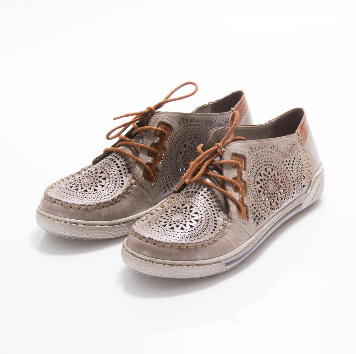 detail Dámská obuv RIEKER 42443-62 BEIGE F/S 9