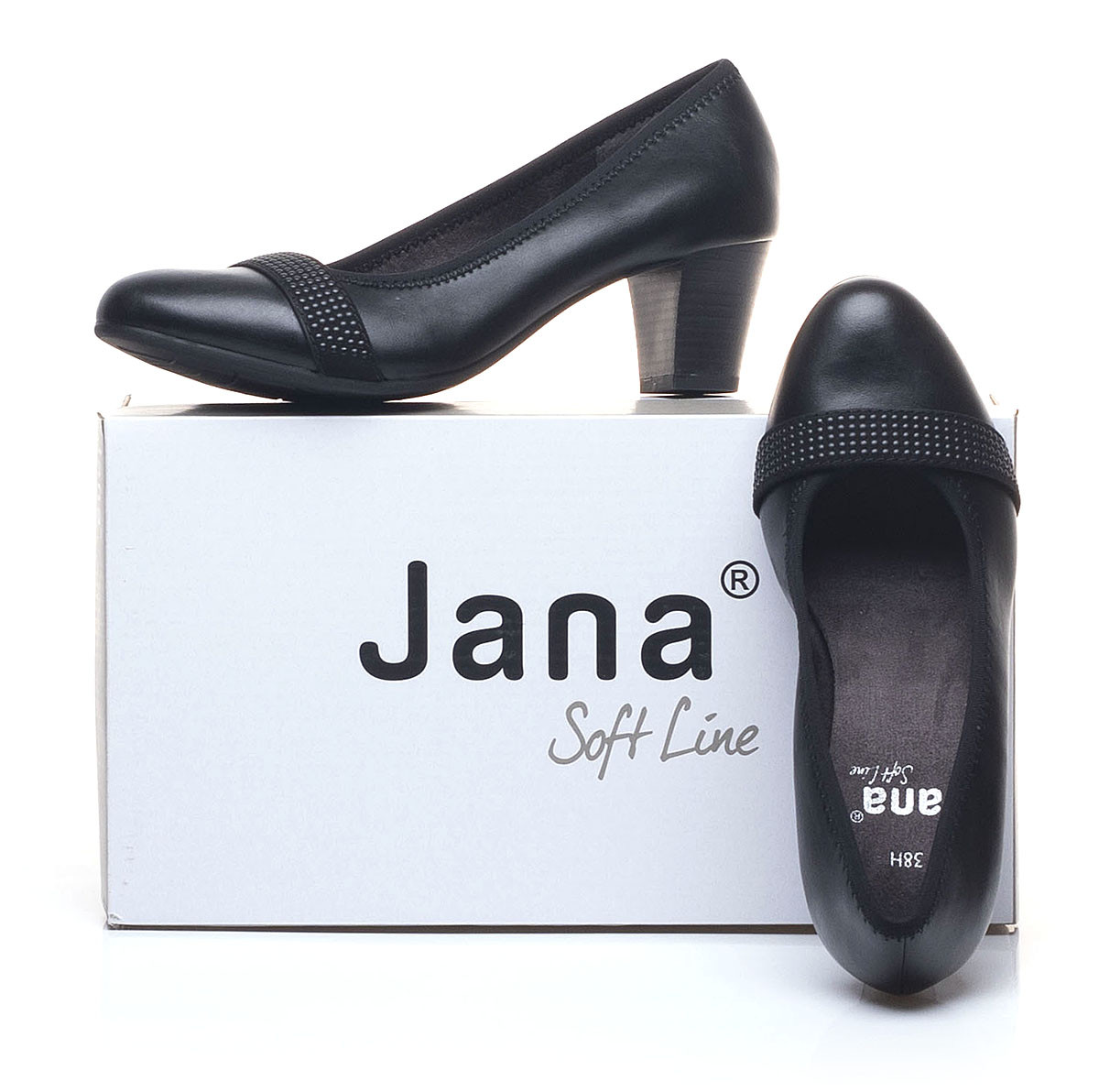 detail Dámské lodičky JANA 8-8-22464-24 BLACK 001 S0