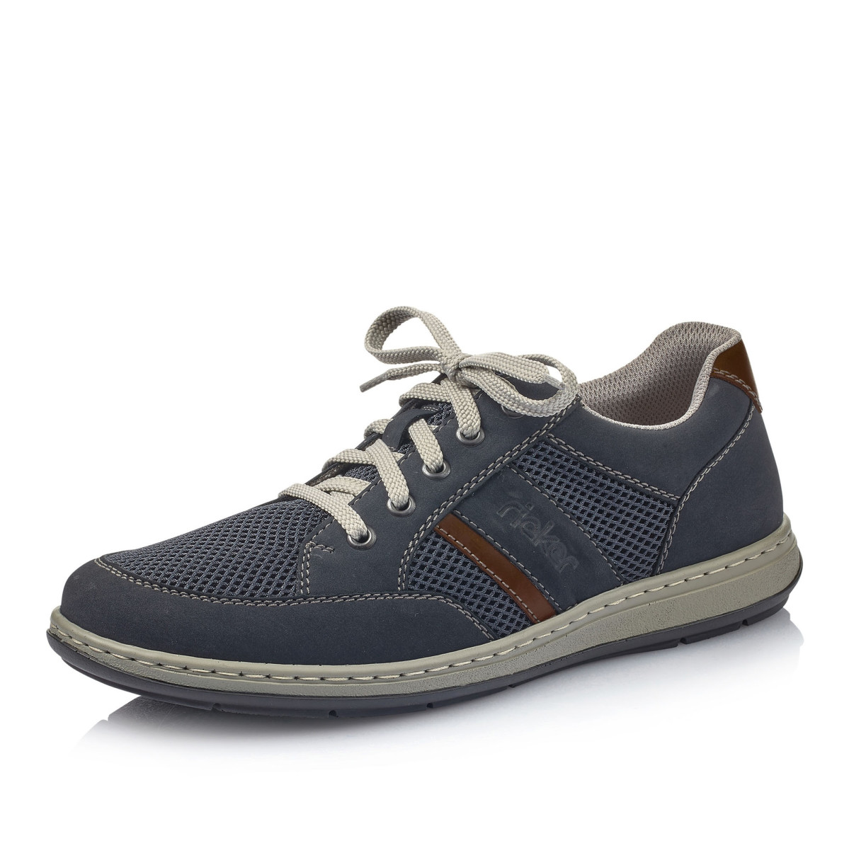 detail Pánské polobotky RIEKER RIE-10100446-S2 modrá