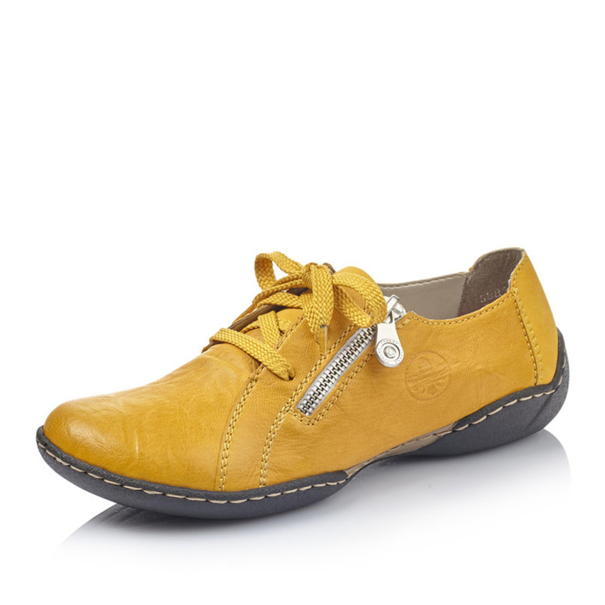 detail Dámské polobotky RIEKER RIE-10100518-S3 žlutá