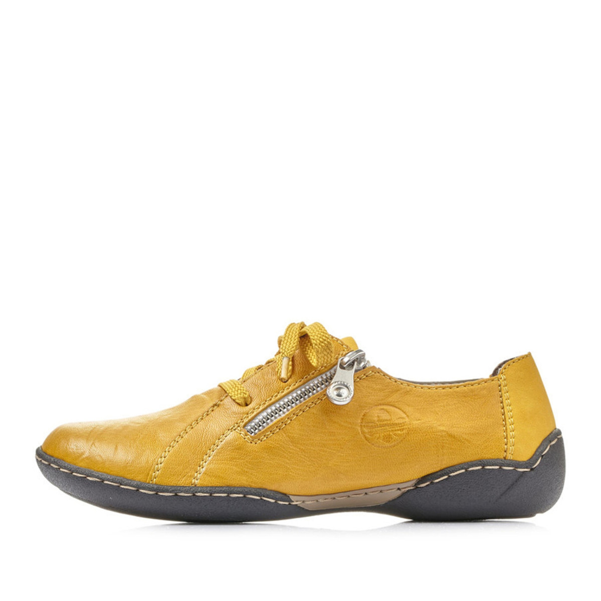 detail Dámské polobotky RIEKER RIE-10100518-S3 žlutá