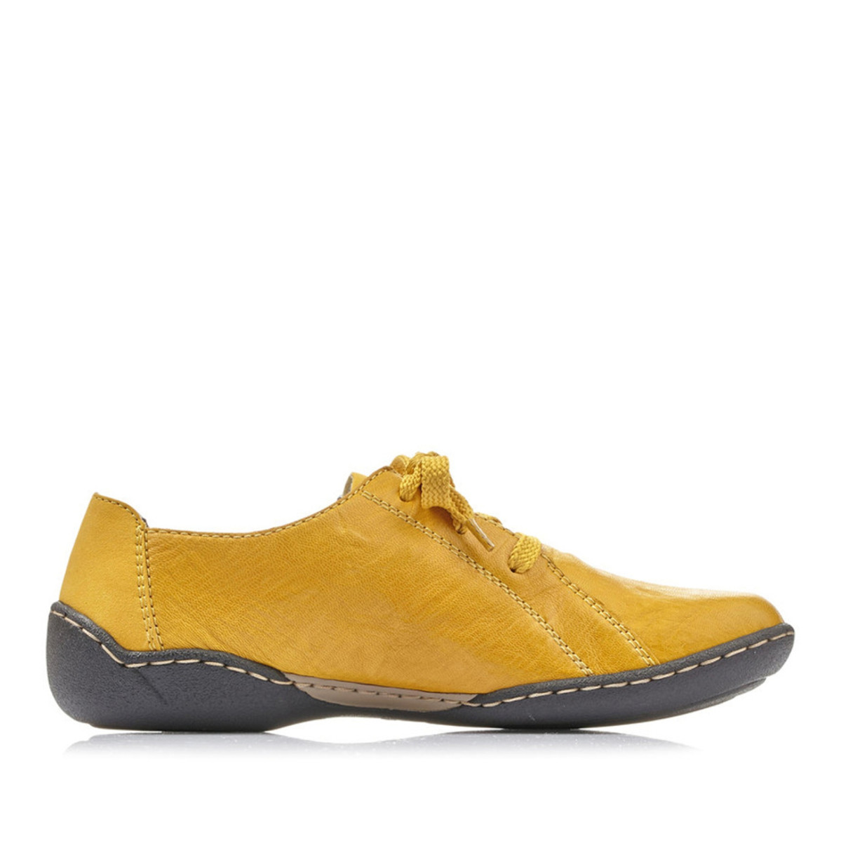 detail Dámské polobotky RIEKER RIE-10100518-S3 žlutá