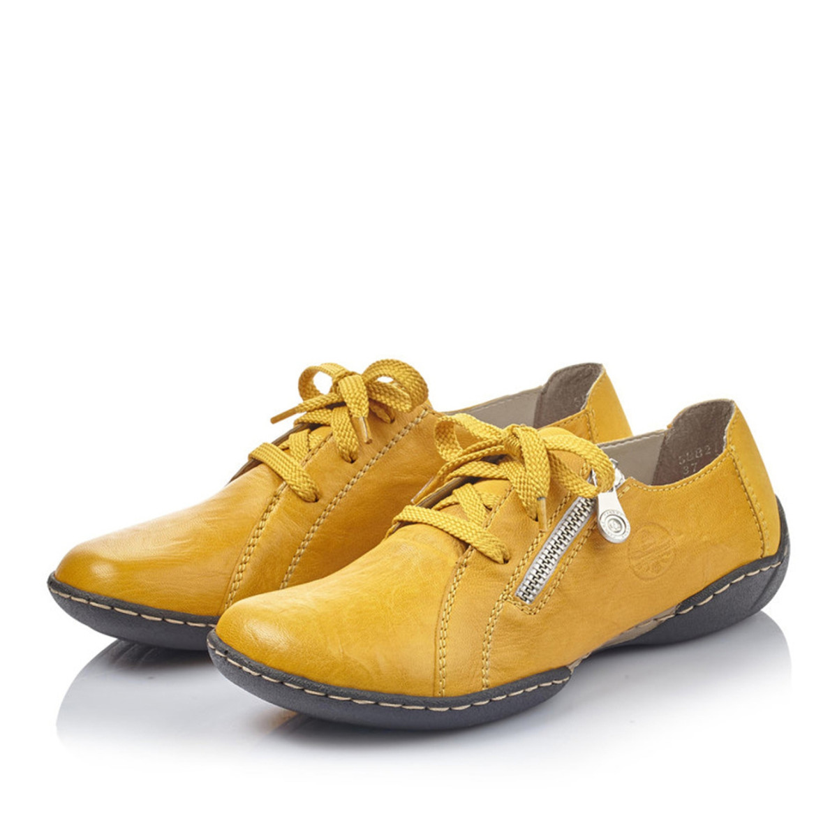 detail Dámské polobotky RIEKER RIE-10100518-S3 žlutá