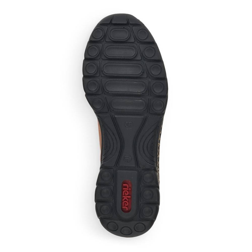 detail Dámské polobotky RIEKER N4281-24 hnědá S3
