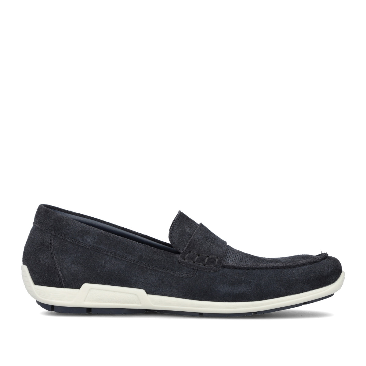 detail Pánské mokasíny RIEKER 09050-14 modrá S3