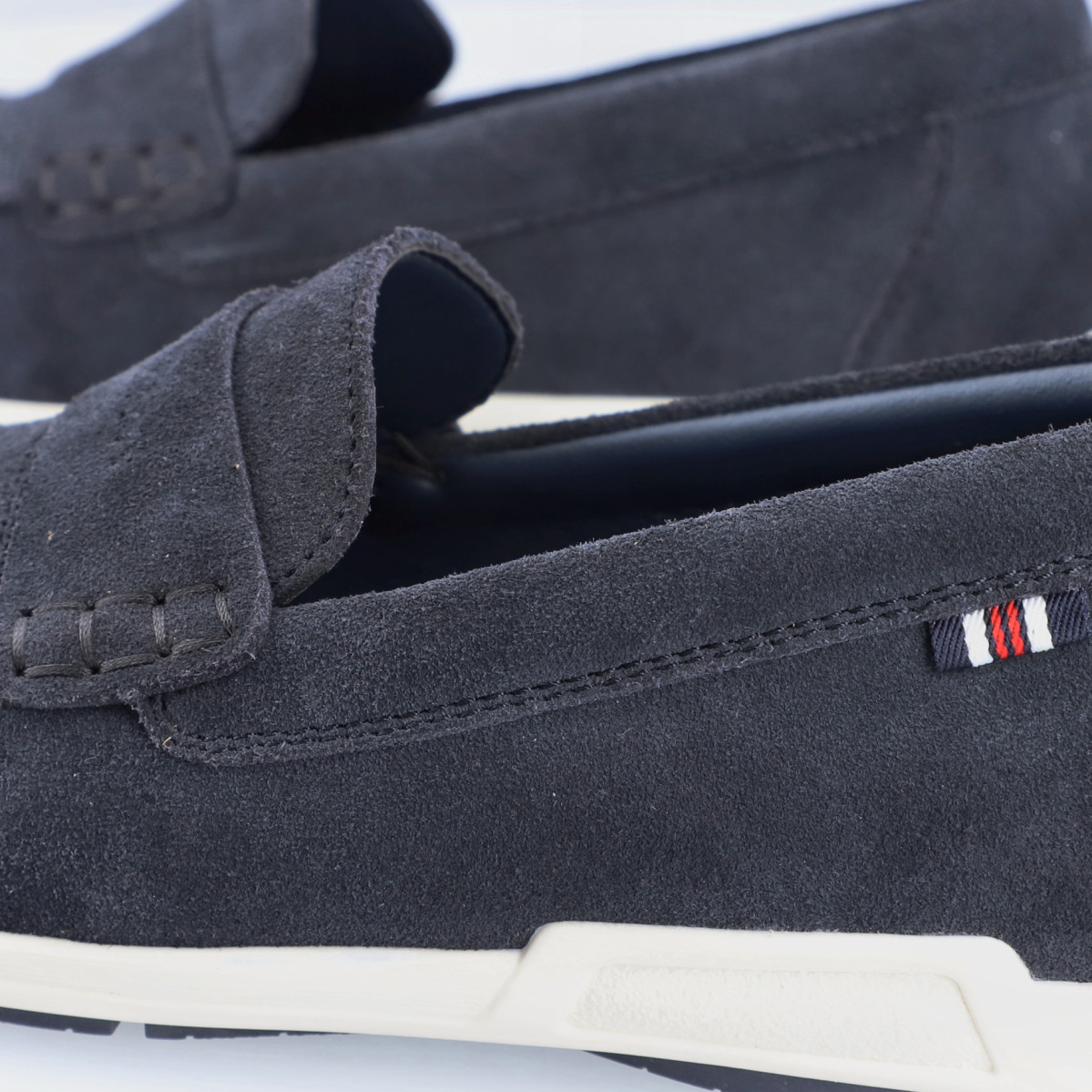 detail Pánské mokasíny RIEKER 09050-14 modrá S3