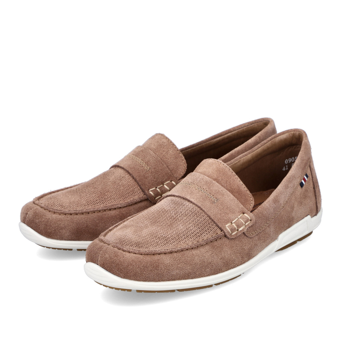 detail Pánské mokasíny RIEKER 09050-64 béžová S3