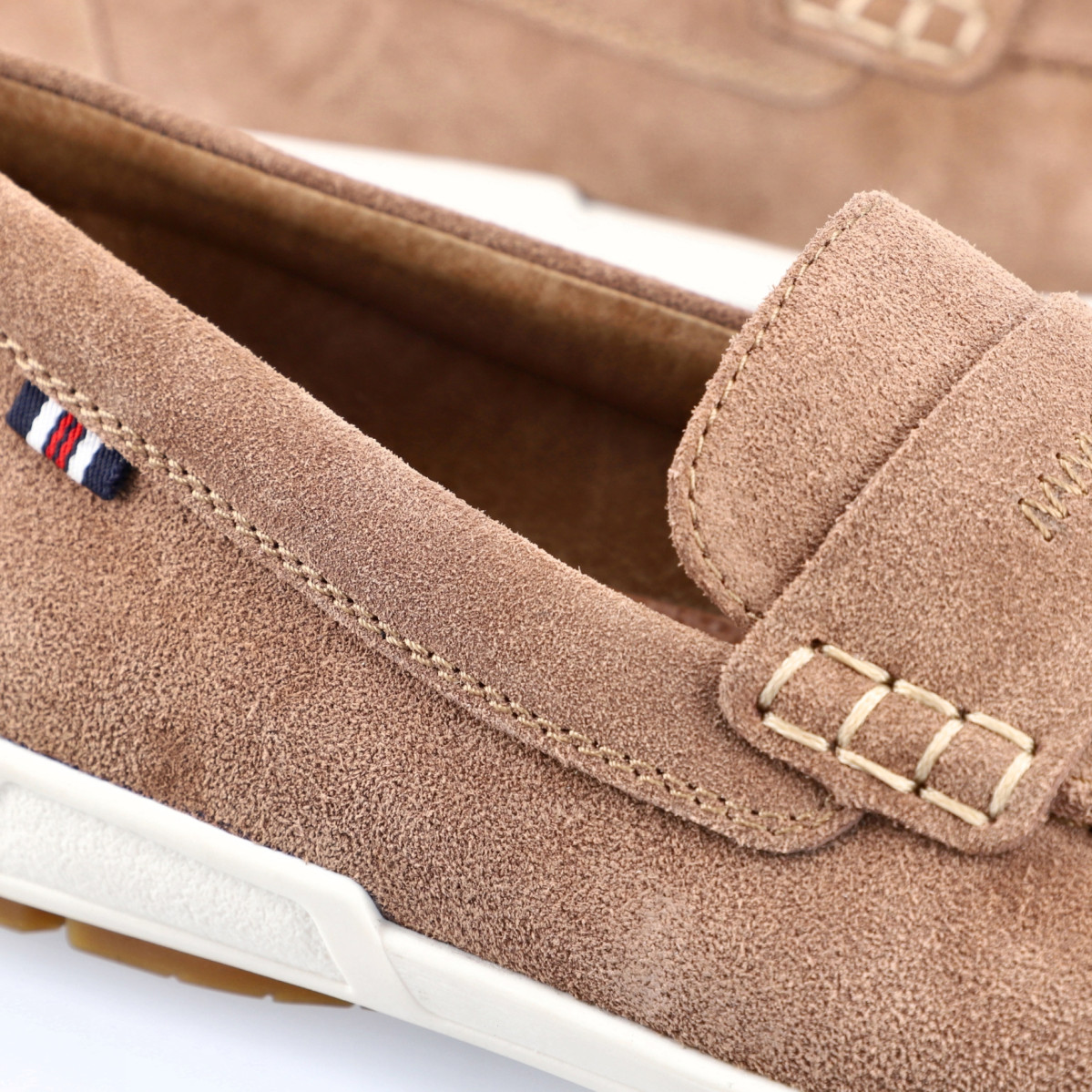 detail Pánské mokasíny RIEKER 09050-64 béžová S3