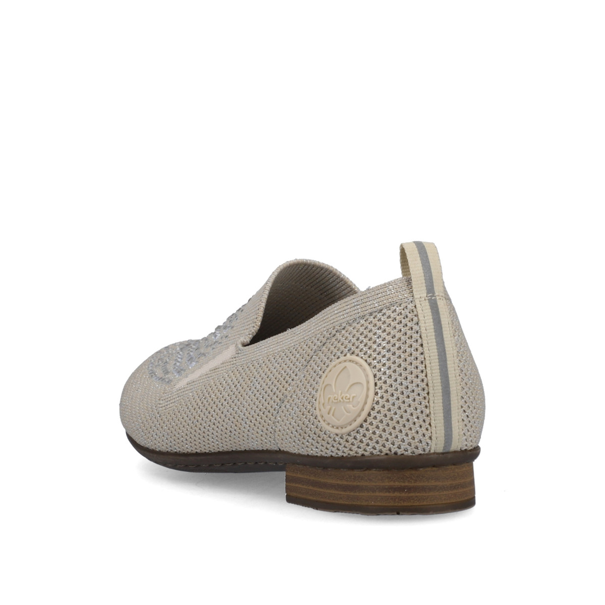 detail Dámské mokasíny RIEKER 51989-64 béžová S4